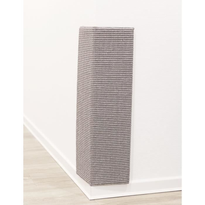 TRIXIE XXL Scratching Post for Walls/Corners 38 x 75 cm Grey