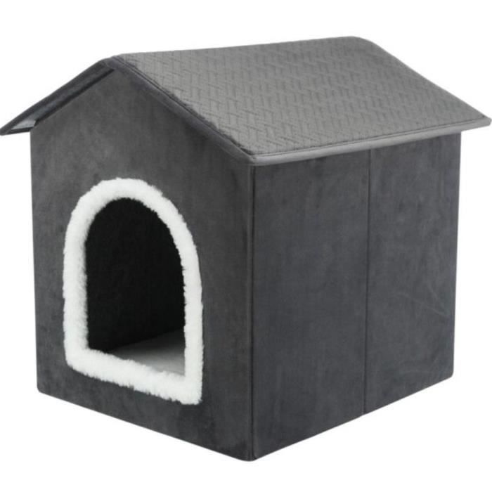 TRIXIE Livia Pet House 38x41x44 cm - Grey and White - 442666