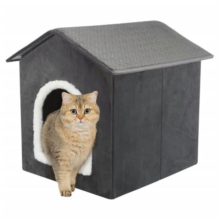 TRIXIE Livia Pet House 38x41x44 cm - Grey and White - 442666