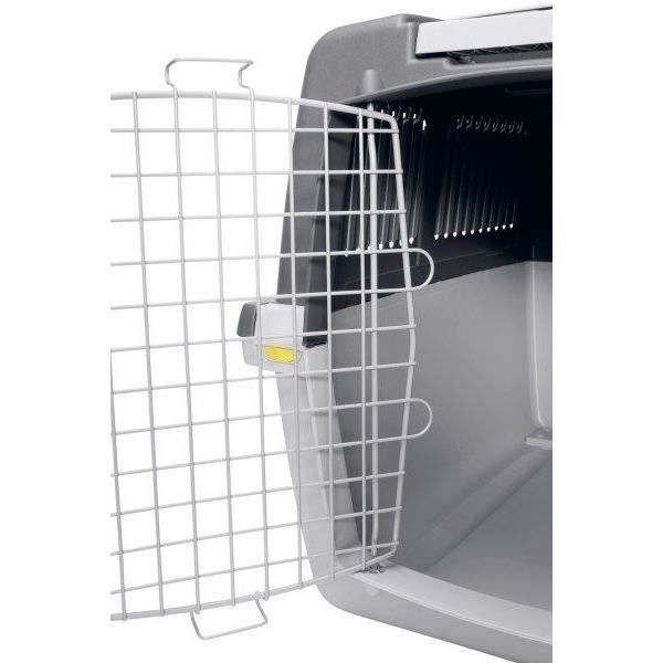 KERBL Dog Transport Box GULLIVER MEGA 70 x 50 x 51 cm Grey