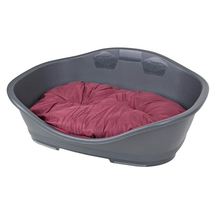 KERBL Plastic Wastebasket - 80.5 x 55 x 32 cm - Grey
