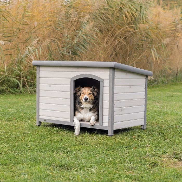 TRIXIE Natura Dog Kennel - Size M - 104x72x68cm - Classic with Flat Roof