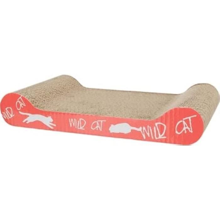 TRIXIE Wild Cat Scratching Plaque - Orange - For Cats