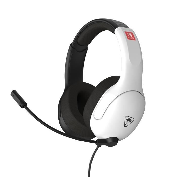 TURTLE BEACH Wired Gaming Headset - TBS-8003-05 - Airlite Fit - Nintendo Switch 2 - Black & White