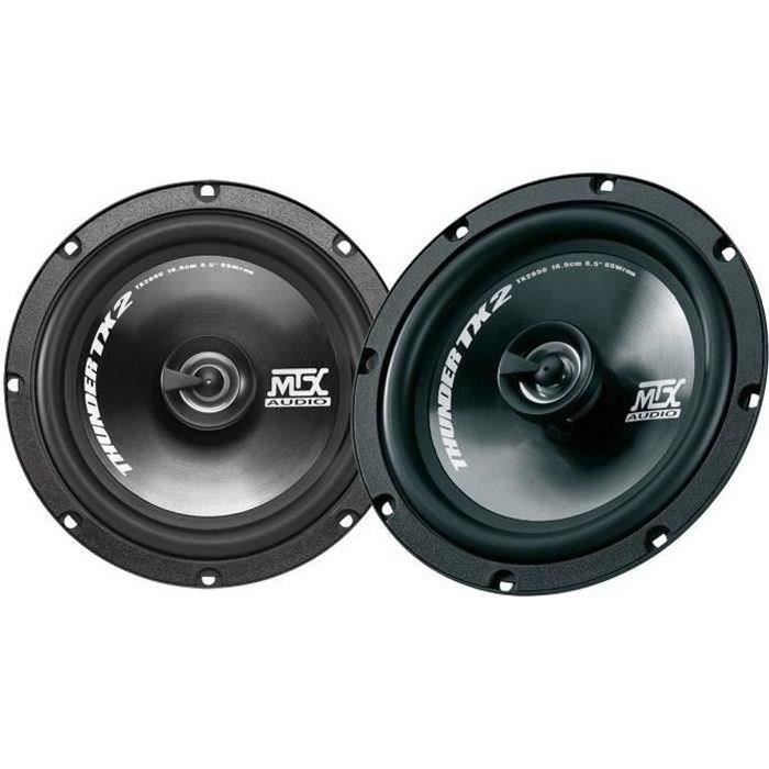 MTX TX265C 6.5" 2-Way Coaxial Car Speakers 65W RMS