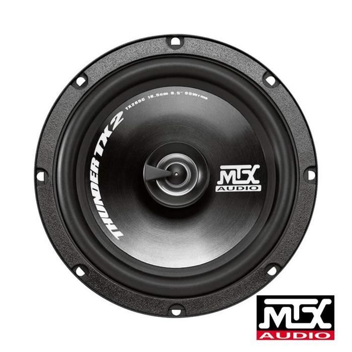 MTX TX265C 6.5" 2-Way Coaxial Car Speakers 65W RMS