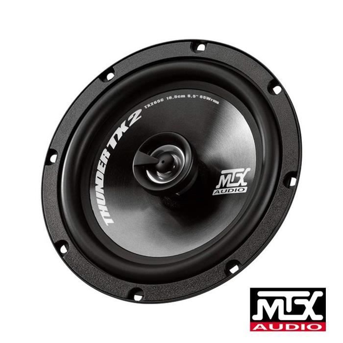 MTX TX265C 6.5" 2-Way Coaxial Car Speakers 65W RMS