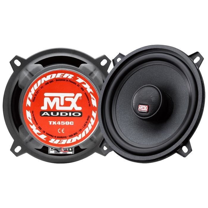 MTX TX450C 2-way 13 cm 70W RMS Coaxial Car Speakers