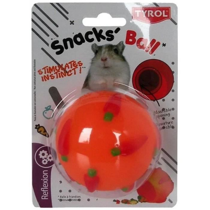 TYROL Rodent Toy - Treat Ball - Ø 7.5 cm