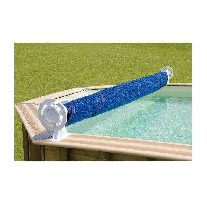 UBBINK Bubble Cover for Wooden Pools - 400 x 750 cm - Polyethylene - Blue