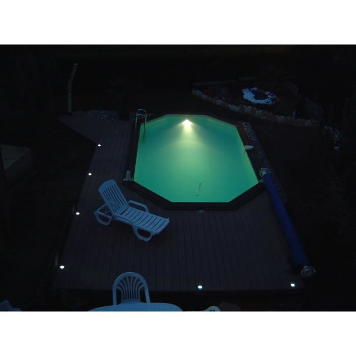 UBBINK 350W White LED Spotlight for Wooden Pools - IP68 12VAC/50Hz