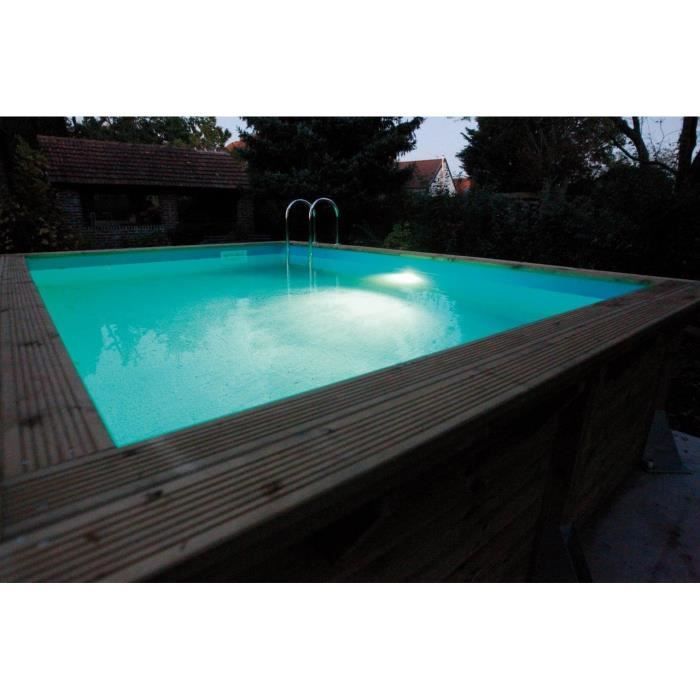 UBBINK 350W White LED Spotlight for Wooden Pools - IP68 12VAC/50Hz