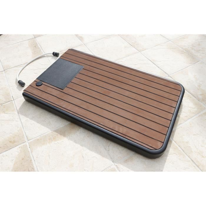 UBBINK Solar Shower Stand - 20 Liter Water Tank - Teak
