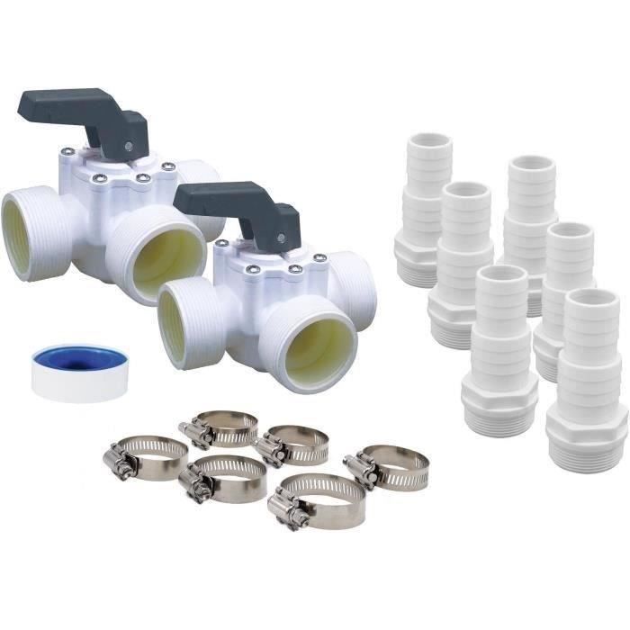 UBBINK Universal Bypass Kit for Heat Pumps, Heaters, and Electrolyzers