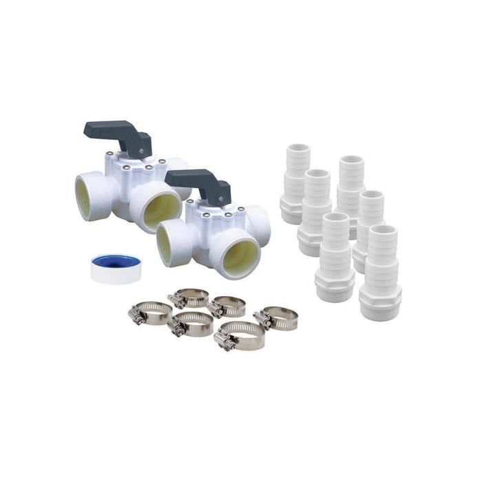 UBBINK Universal Bypass Kit for Heat Pumps, Heaters, and Electrolyzers