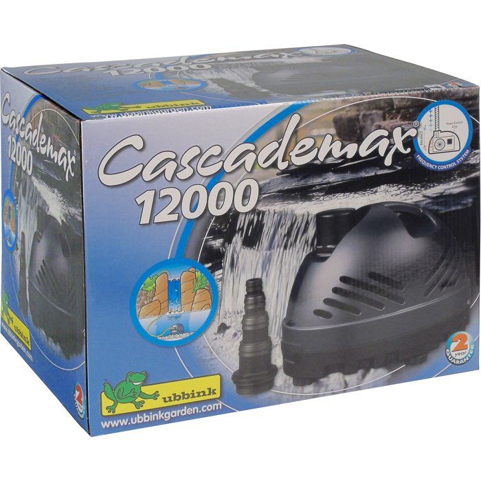 Waterfall Pump - UBBINK - Cascademax 12000 - 11800 l/h - 6 m Head