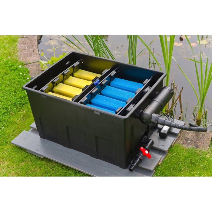 UBBINK Gravity Pond Filter - SmartClear 12000 BasicSet - 18W UV-C - 120 L Capacity