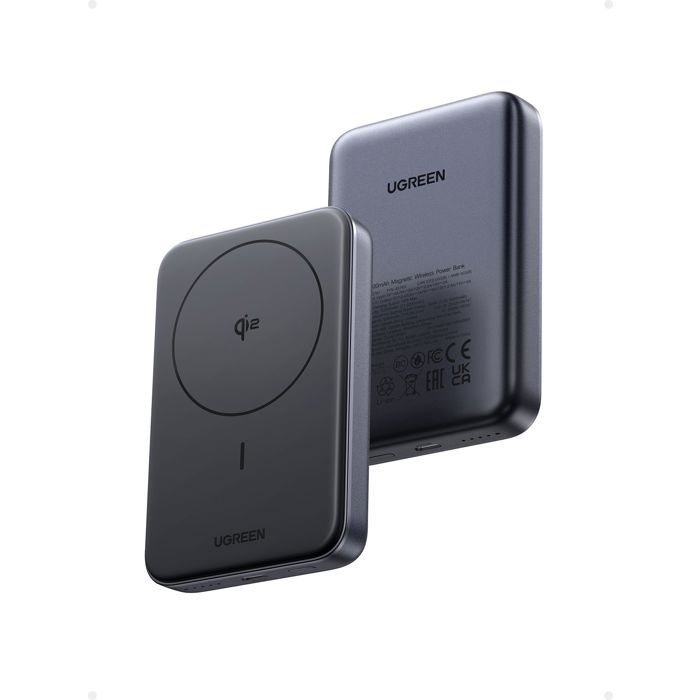 UGREEN Power Bank - 10,000 mAh - Qi-enabled - 30W - Black