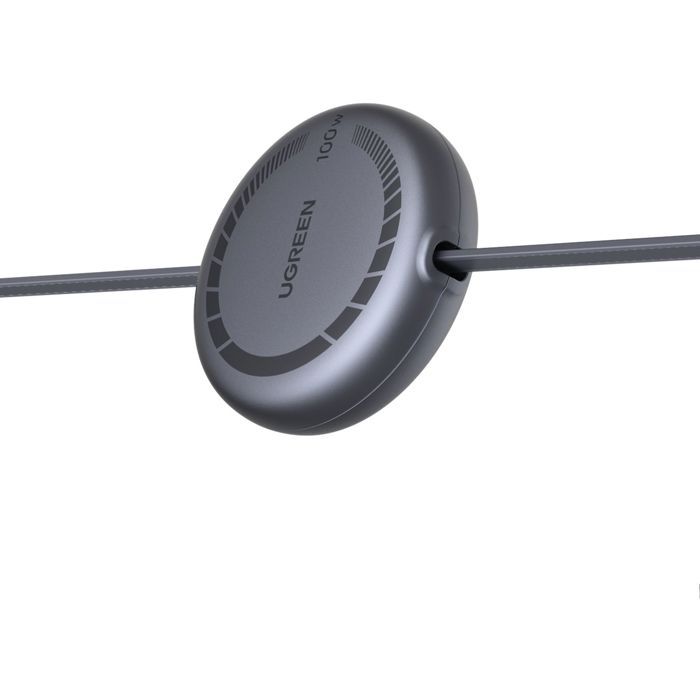 UGREEN USB-C Cable - Retractable USB-C to USB-C PD - 100W - 1 m - Black