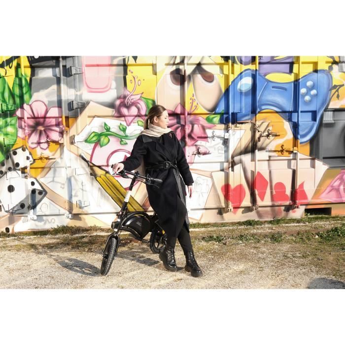 URBANGLIDE Electric Balance Bike - 160 BLACK - 36V - 350W - 16 tires - Range 18KM - Max speed 25KM/h