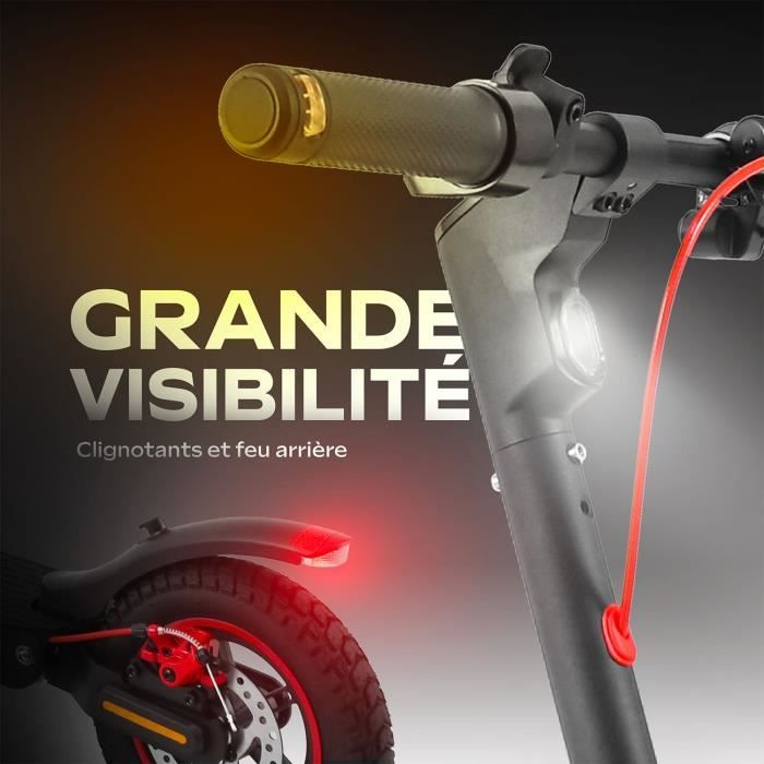 URBANGLIDE Foldable Electric Scooter - 100 MAX - 350W - 10 wheels - Adult - Black