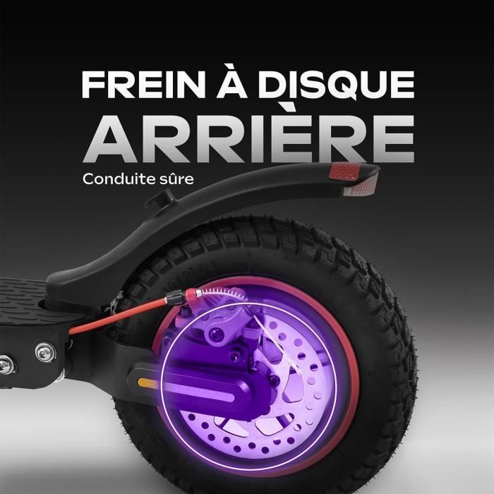 URBANGLIDE Foldable Electric Scooter - 100 MAX - 350W - 10 wheels - Adult - Black