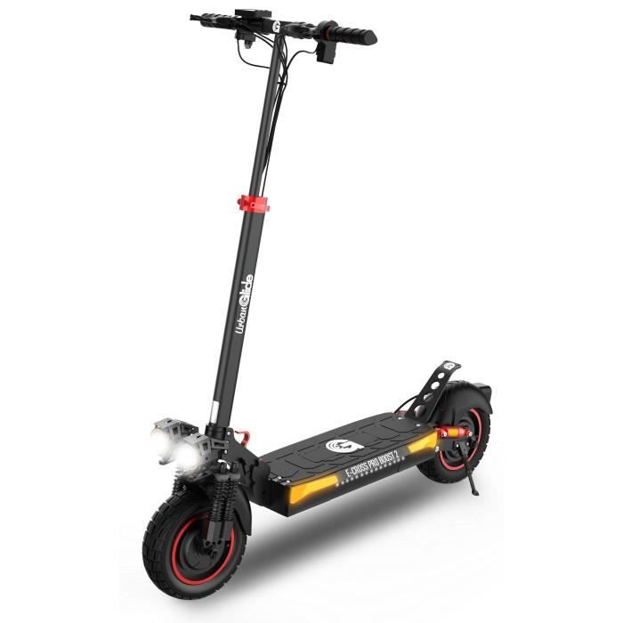 URBANGLIDE All-terrain Electric Scooter - ECROSS PRO BOOST 2 - 10 - 48V - 1600 W Dual motor - 13Ah - 50KM range