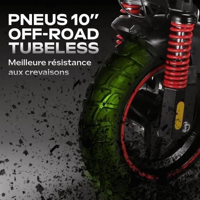 URBANGLIDE Foldable All-terrain Electric Scooter - ECROSS PRO LITE 2 - 10 - 48V - 800 W - Auto 40KM Brake light and indicators
