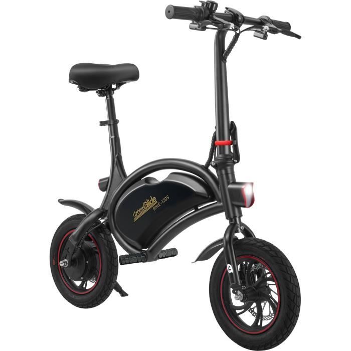 URBANGLIDE Electric Balance Bike - BIKE 120S - 350 W - 12'' - Adult - Foldable - Black