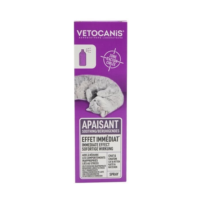 VETOCANIS Anti-Stress Spray - Soothing for Cats