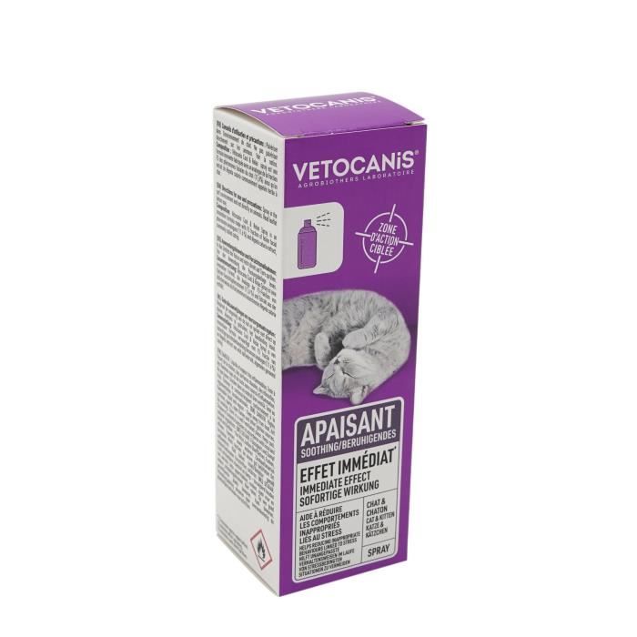 VETOCANIS Anti-Stress Spray - Soothing for Cats