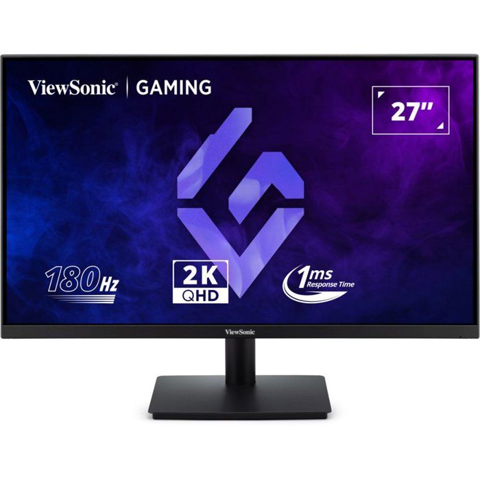 VIEWSONIC Gaming Monitor - 27" - QHD - 180Hz - IPS Panel - 1ms - VX27G1-2K