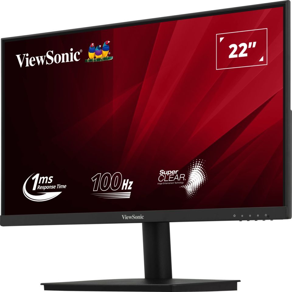 VIEWSONIC PC Monitor - 22" - FHD - 100Hz - VA Panel - 1ms - VA220-H