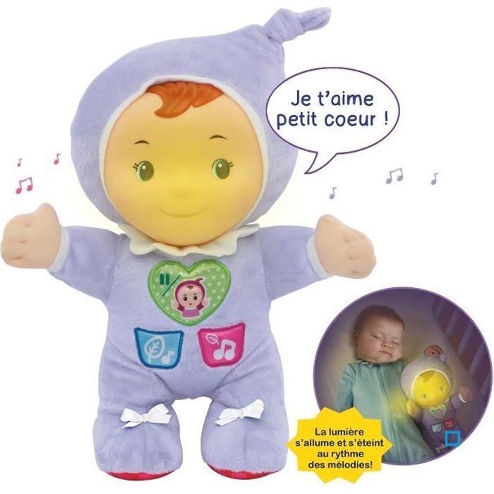 VTECH BABY Louison My Light-Up Baby Doll - Musical and Talking Companion