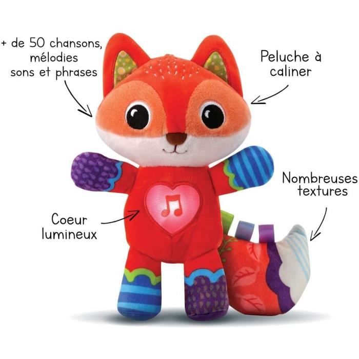 VTECH BABY - Malo, My Little Fox - Sleepy Musical Plush Toy