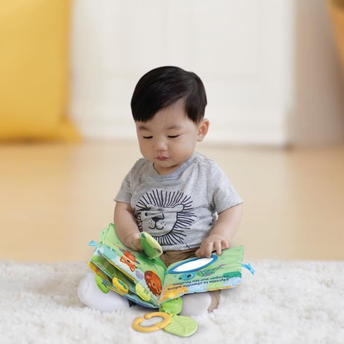 VTECH BABY - Soft and Cuddly Interactive Book for Kids