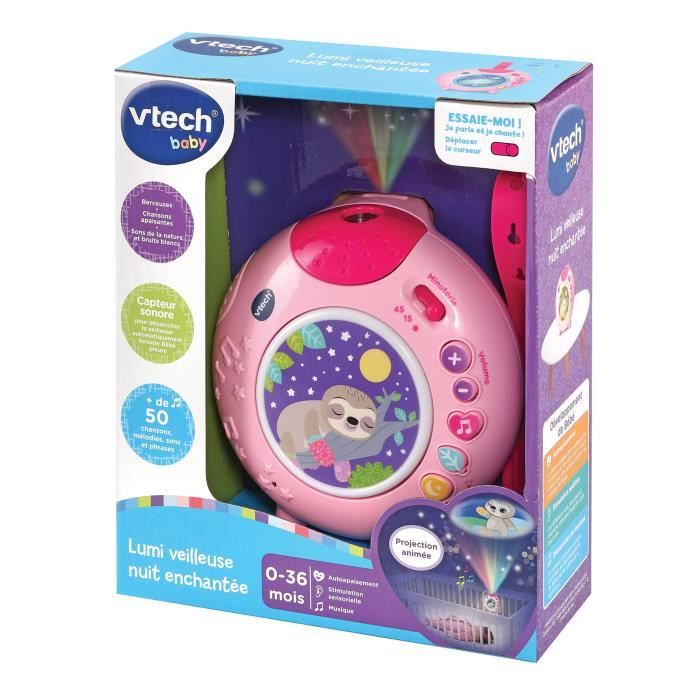 VTECH BABY - Lumi Enchanted Night Light - Pink - 3 Months+