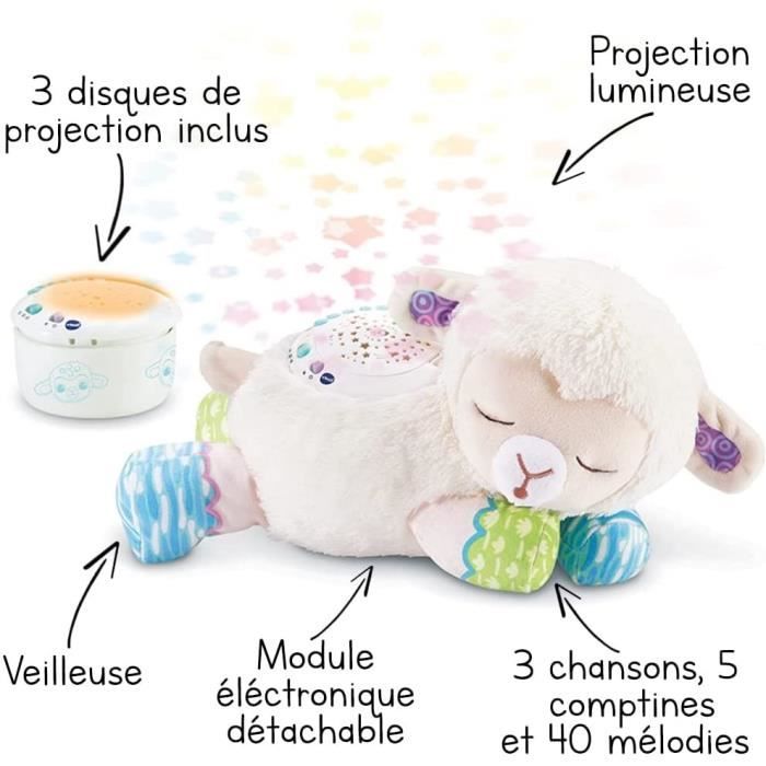 VTECH BABY - Manon, 3-in-1 Starry Night Light-Up Sheep
