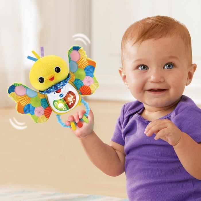VTECH BABY Piou-Piou Rattle - Sensory Awakening Toy for Toddlers