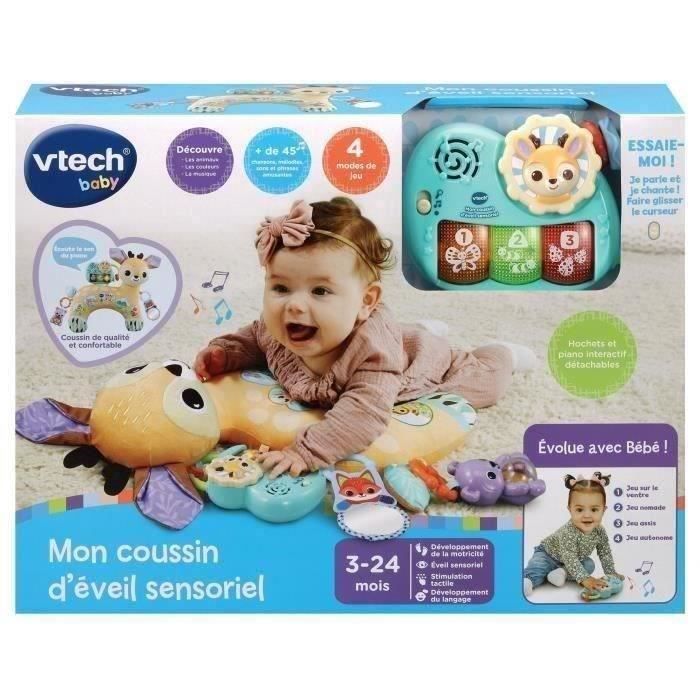 VTECH My Sensory Awareness Pillow - Developmental Toy for Babies 3-24 Months