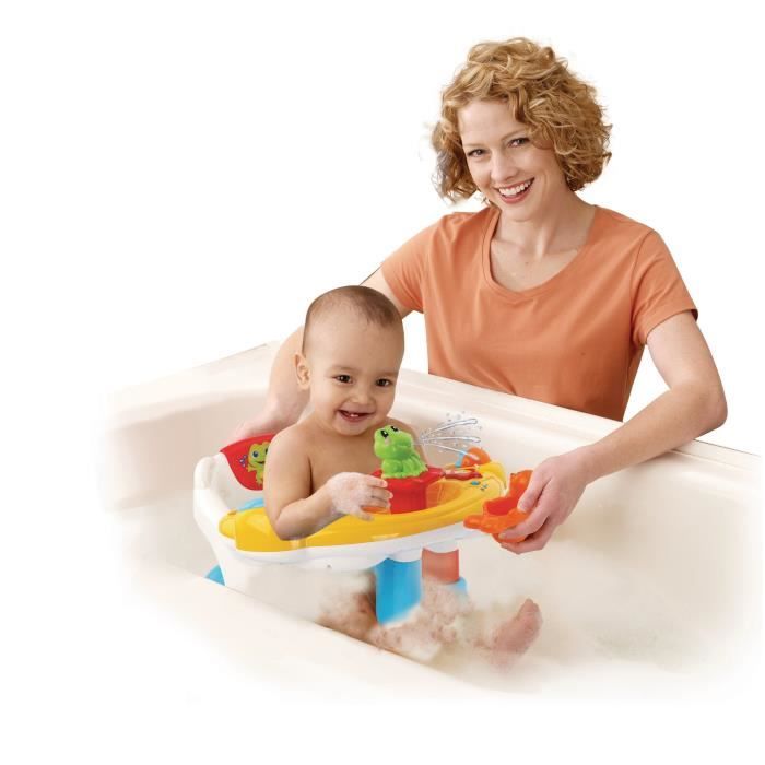 VTECH BABY - Bath Toy - Super Interactive 2-in-1 Bath Seat