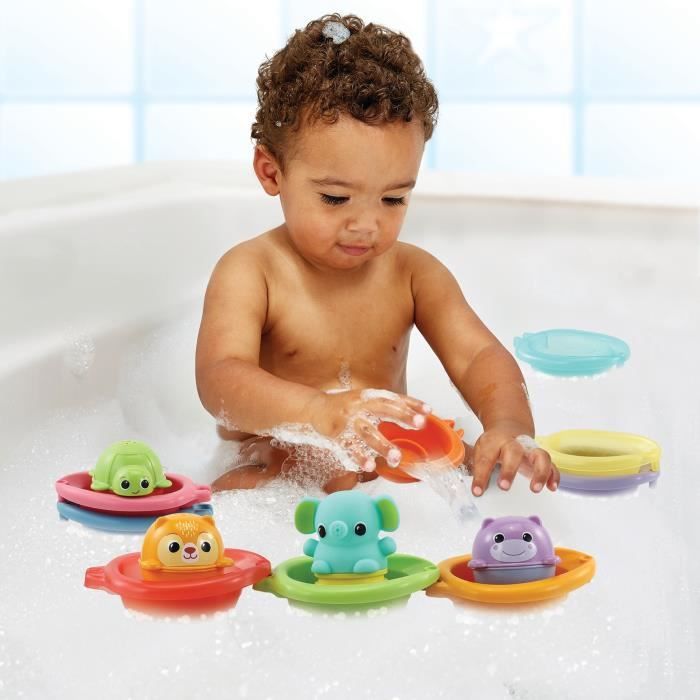 VTECH-EMPILO RIGOLEAU Bath Set, 13 Bath Toys