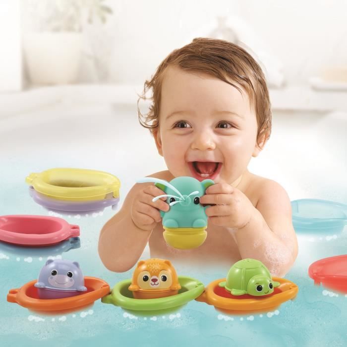 VTECH-EMPILO RIGOLEAU Bath Set, 13 Bath Toys