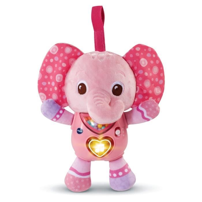 VTECH-LUMI ELEPHANT Singing Rattle, Light-Up Fabric