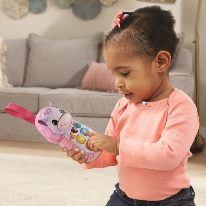 VTECH-ALLO BABY TOUDOUX Pink Interactive Phone, 6-36 Months