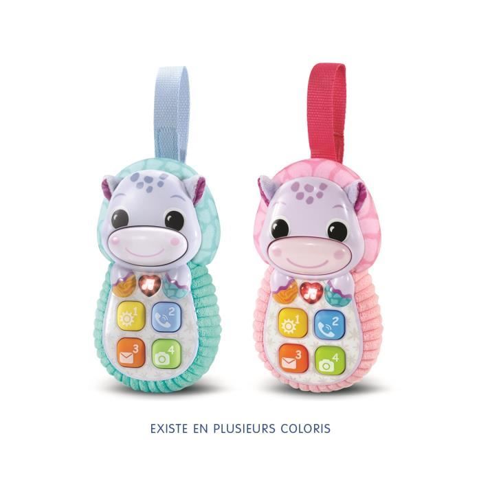 VTECH-ALLO BABY TOUDOUX Pink Interactive Phone, 6-36 Months