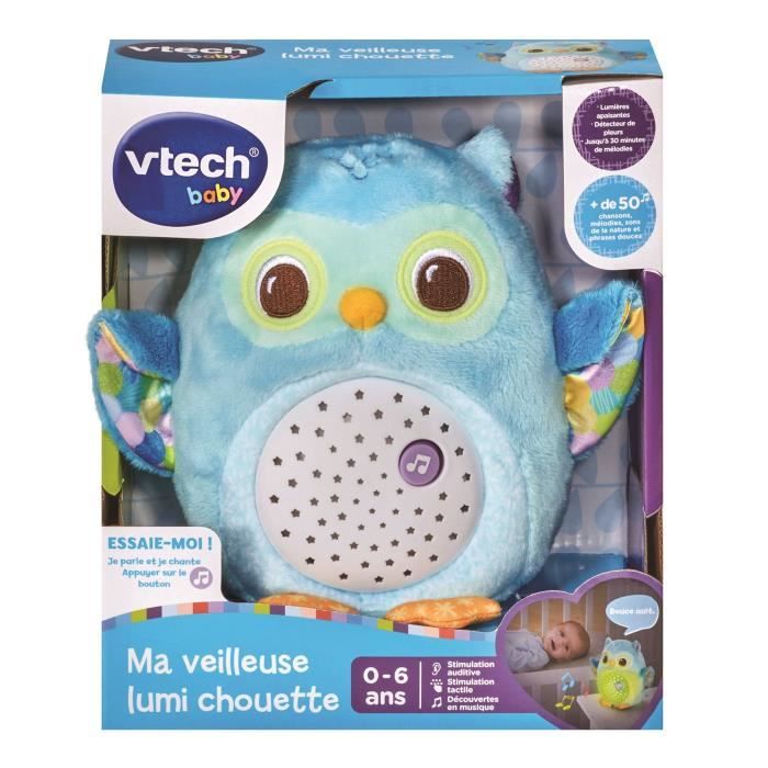 VTECH-MA LUMI OWL Night Light, Plush Owl with Music