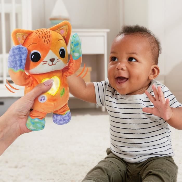 VTECH-FRIPON Hide and Seek Kitten - Interactive Toy for Babies