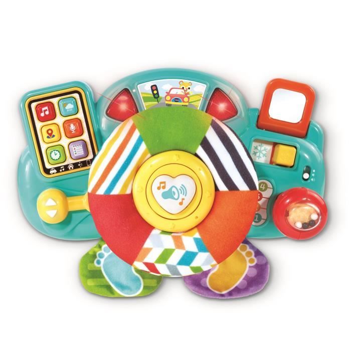 VTECH BABY Pilot Steering Wheel - Interactive Toy for Babies 6 Months+