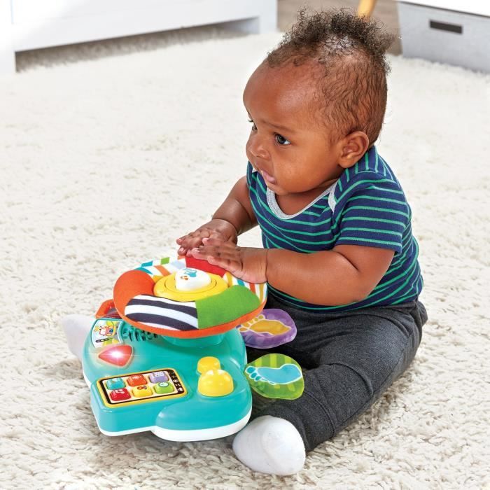 VTECH BABY Pilot Steering Wheel - Interactive Toy for Babies 6 Months+